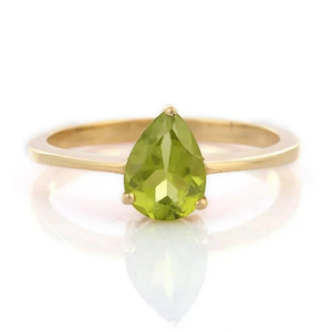 14K Solid Gold Statement <b>Ring</b> with Cushion Cut <b>Citrine</b>-Hip Hop Style Wedding <b>Ring</b> Set - Product Image 1