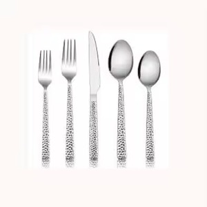 Ensemble de couverts décoratifs en métal pour la maison, les restaurants, les cafés et une présentation élégante de la table à manger - Product Image 3