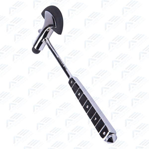 Marteau de réflexes neurologiques pour examen et thérapie, instrument médical, marteau de réflexes tendineux, marteau de réflexes Taylor Tomahawk - Product Image 3