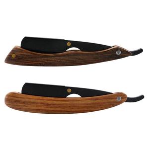 Navaja de barbero profesional de precisión con filo recto, herramienta para afeitar la barba y peinar el cabello - Product Image 5
