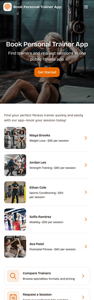 Book certified fitness <b>trainers</b>, compare profiles, schedule sessions, pay securely, and track your fitness progress. - Product Image 4