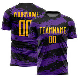 Wholesale Custom Soccer Jersey 100% Polyester Windproof Breathable Training Uniform Football Shirt - Product Image 4