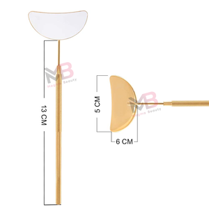 Eyelash <b>Mirror</b> Stainless Steel Custom Design <b>Light</b> weight <b>Makeup</b> <b>Mirror</b> Large Handle Eyelash Extensions Accessories - Product Image 5