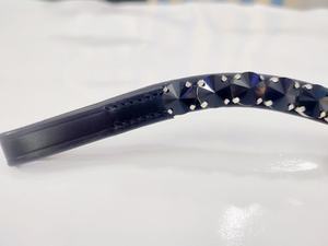 สายคาดศีรษะม้าคริสตัลสีดำหรูหรา สำหรับอุปกรณ์บังเหียนม้า อุปกรณ์ขี่ม้า คุณภาพพรีเมียม ขายส่ง - Product Image 3