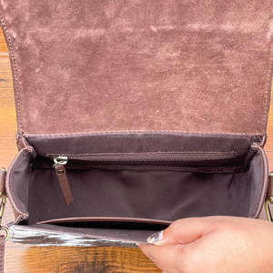 กระเป๋าสะพายพาดลำตัวหนังแท้สำหรับผู้หญิงกระเป๋าสะพายไหล่หนังแท้ดีไซน์ยอดนิยมแฟชั่นชั้นนำ - Product Image 6