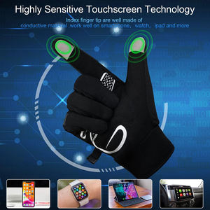 Gants de cyclisme à doigts complets respirants, extensibles, antidérapants, compatibles écran tactile, pour le vélo, l'entraînement et les sports de plein air, Treding OEM - Product Image 5