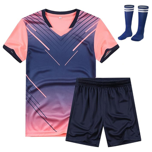 Uniforme de Fútbol para Adultos de Primera Calidad al por Mayor, 100% Poliéster con Protección UV, Números de Equipo Personalizados, Ropa de Alta Calidad - Product Image 1