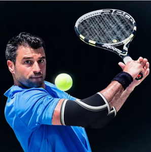 1 paire de manchons de coude réglables et respirants en néoprène et polyester pour CrossFit, haltérophilie, powerlifting, tennis et badminton - Product Image 5