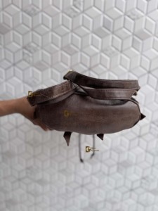 Stylish Cowhide Leather Backpack Multi-Pockets New Design Unisex School Bag Features Fashionable Wholesale Bulk - Product Image 3