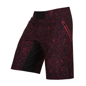 Custom Logo MMA Fight Shorts Premium Moisture Wicking Stretch Fabric Martial Arts Athletic Shorts - Product Image 1