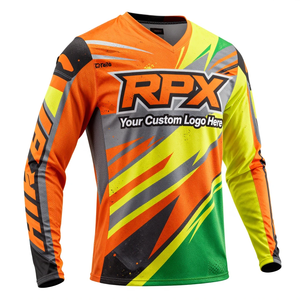 Nouveaux maillots de motocross personnalisés pour la moto, le cyclisme et les courses automobiles, tenues de motocross, chemises de motocross - Product Image 4