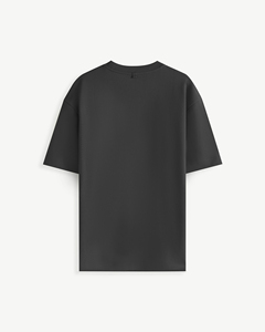Camiseta Formal de Manga Corta para Hombre, Tejida, Cuello Redondo, Corte Holgado, 100% Algodón, Transpirable, Ecológica, Vietnam - Product Image 4