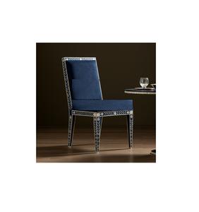 Premium <b>Accent</b> Bone Inlay Resin <b>Chair</b> Offering Unique Design For Modern Home Decoration - Product Image 2