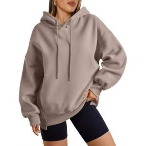 2025 automne mode à la mode reine femmes surdimensionné soie à capuche décontracté à manches longues sweats Y2K tenues pour l'hiver taille XS - Product Image 4