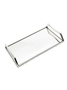 Plateau de présentation en verre doré, organisateur de vanité moderne, présentoir décoratif pour comptoir - Product Image 2