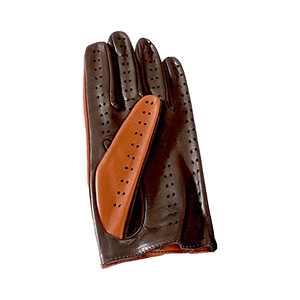 Gants de conduite unisexes en cuir véritable avec logo personnalisé, pour course automobile et cyclisme, compatibles écran tactile, respirants, antidérapants, style vintage - Product Image 2
