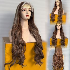 Perruque entièrement en dentelle de haute qualité, cheveux fins de bébé, texture ondulée, couleur naturelle, perruques en cheveux humains vietnamiens - Product Image 4