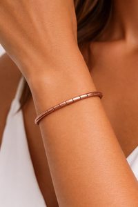 Handmade Pure Copper Ball Cuff <b>Bangle</b> Bracelet Solid Grooved Metal Copper Craft <b>Torque</b> Healing Jewelry For <b>Men</b> Women - Product Image 4