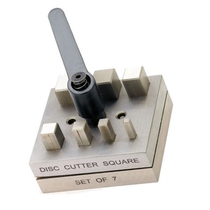 Heart Shape Metal Disc <b>Cutter</b> Set of 5 Circle Punches with Handle Size 12mm To 24mm Cutting Soft Metal for Jewelry Making Tools - Product Image 4
