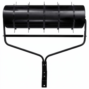 Spreader Roller Factory High Quality Garden Grass <b>Fruit</b> & <b>Vegetable</b> <b>Tools</b> Manual Fancy Style Luxury Iron Metal Black Plated - Product Image 1