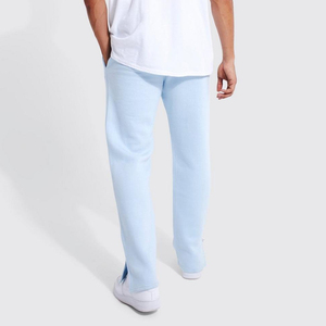 Latest Style <b>Men's</b> Premium Quality Lightweight High Waist Casual Flared Jogger Pants Breathable Quick Dry Elastic Waist - Product Image 3