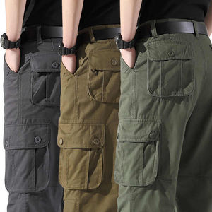 Pantalon cargo décontracté pour homme, style utilitaire, confortable, pour l'extérieur - Product Image 2