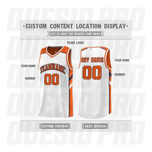 New Season Unisex High Quality Breathable Basketball Jersey Sportswear Team Embroidery Stitched <b>Plus</b> <b>Size</b> Sublimation Basketball - Product Image 4