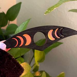 Decorative Resin <b>Book</b> <b>Page</b> Holder | Thumb Finger Reader Accessory for <b>Book</b> Lovers - Product Image 6