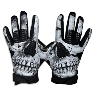 Gants de football américain classiques pour wide receiver, logo personnalisé, super adhérents, légers, écologiques, durables, de haute qualité, pour hommes - Product Image 1
