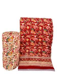 Edredón King Size de Doble Cara, Edredones de Algodón Puro con Hermoso Diseño Estampado a Mano, Proveedor Mayorista para Tiendas de Decoración del Hogar - Product Image 3
