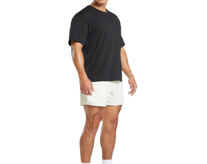 Fabricación al por mayor de pantalones cortos de malla para hombre, 100% malla, personalizables, para deporte y uso casual, con logotipo personalizado, servicio OEM. - Product Image 3