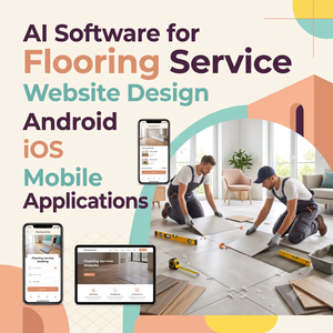 ซอฟต์แวร์ AI ERP CRM สำหรับเว็บไซต์บริการปูพื้น ออกแบบแอปพลิเคชันมือถือ Android iOS ปลั๊กอิน WordPress Shopify AI สำหรับอีคอมเมิร์ซ - Product Image 1