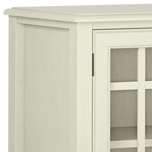 Mobile Basso Contenitore Bianco Antico Connaught per Soggiorno - Product Image 2