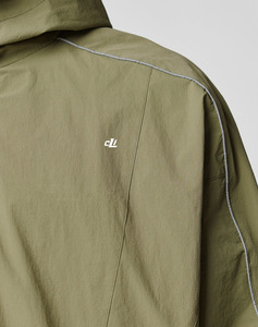 Manufacturer Men's Hooded Windbreaker Tracksuit Custom Print Logo <b>Nylon</b> Elastic Hem Track Jacket & Oversized Waterproof <b>Joggers</b> - Product Image 2