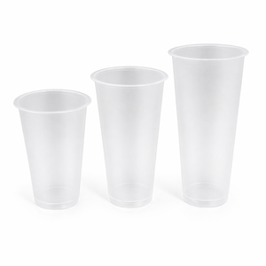 Gobelets givrés personnalisés de 18 oz, 22 oz et 26 oz, fabriqués en polypropylène (PP) pour les milkshakes et smoothies de grande taille, en provenance d'Indonésie. - Product Image 2