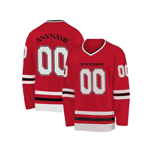 Maillots de hockey sublimés personnalisés OEM 2024, uniformes de hockey sur glace avec logo personnalisé, maillot de style hockey sur glace personnalisé - Product Image 5