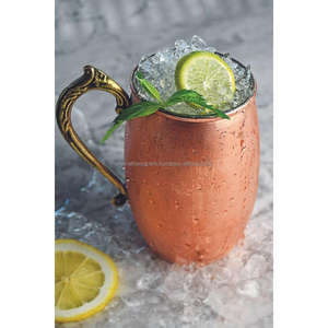 High Finished Copper <b>Mug</b> Health Beneficial Drinking Copper Moscow Mule Beer <b>Mugs</b> <b>Reusable</b> Lemonade <b>Mugs</b> at Reasonable Prices - Product Image 4