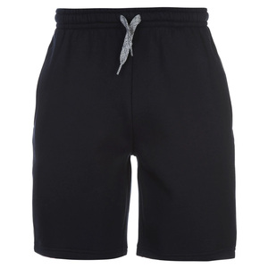 Pantalones Cortos Bermuda Negros de Algodón para Hombre al por Mayor con Cintura Ajustable, Estilo Casual, Tejido de Punto 100% Algodón, Corte de Tiro Medio - Product Image 1