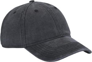 Gorra de Béisbol Negra de 6 Paneles con Visera Curva, Logotipo Personalizado Bordado, Ajustable, de Algodón Lavado, Fabricante OEM, Venta al Por Mayor - Product Image 4