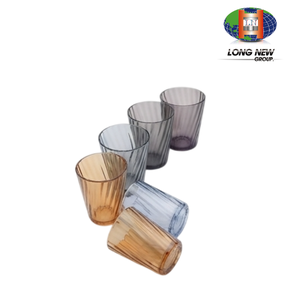 Gobelets à boire en PET OEM LONGNEW |   Vaisselle en plastique légère et réutilisable de qualité alimentaire - Product Image 6