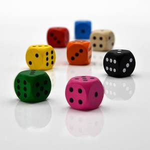 Juego de Dados de Madera para Exteriores, Cubos de Madera Grandes Personalizados para Niños, Bloques de Madera - Product Image 2