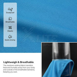 Pasamontañas Multifuncional para Deportes al Aire Libre, Cálido para Invierno, Tejido Elástico Transpirable, Cobertura Total de la Cabeza, Unisex, 100% Poliéster - Product Image 5