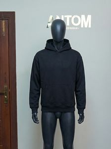 Custom Logo Heavy Weight Cotton <b>Hoodies</b> Thick Unisex Pullover Sweatshirt <b>Hoodies</b> - Product Image 4