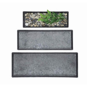 Plateau de rangement pour bottes en métal à motif forestier, finition cuivre antique, en fer, pour entrée et buanderie, tapis à chaussures, protection de sol intérieur et extérieur - Product Image 6