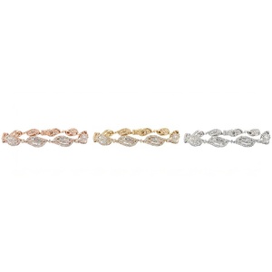 Vintage Charm Engagement Gift Jewellery 18K Solid <b>White</b> <b>Gold</b> Baguette & Round Diamond Thin Tennis <b>Bracelet</b> for Women Party - Product Image 4
