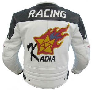 Veste de moto en cuir de vache véritable, imperméable et coupe-vent, prix d'usine, patchwork personnalisé, course sportive, pilotes professionnels - Product Image 4