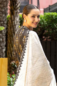 Robe Salwar Kameez pour femmes indiennes, pakistanaises et punjabies, parfaite avec un tissu en lin luxueux pour l'hiver - Product Image 5