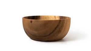 Tazón de Madera Hecho a Mano, Redondo, Natural, Artesanal, Decoración del Hogar, Estilo Rústico - Product Image 3