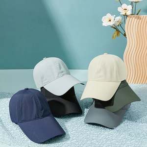 Nouvelle Casquette de Baseball Printemps-Été à Longue Visière Pare-Soleil pour Hommes et Femmes, Séchage Rapide, Respirante, 6 Panneaux, Style Bec de Canard, Vente en Gros - Product Image 1