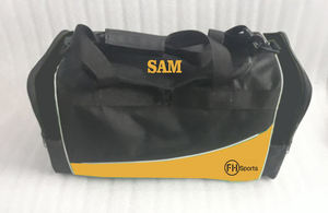 Versatile Men Workout Duffle Bag Durable Training Handbag with Adjustable Shoulder Strap and High Gloss Finish - Product Image 6